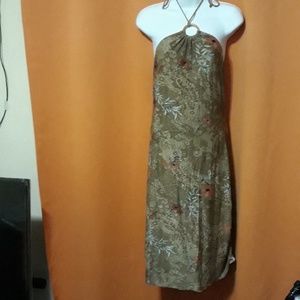 Clearance! 90's throwback  Halter Dress